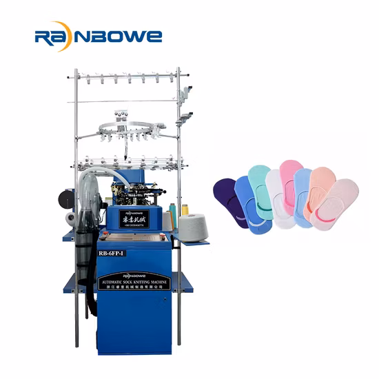 Factory Direct Sales Computerized 3D Plain Invisible Socks Making Machine