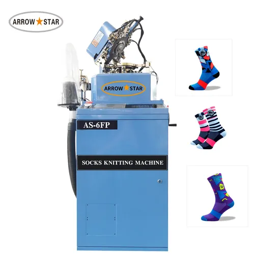 Machine à tricoter de chaussette invisible simple entièrement informatisée à grande vitesse